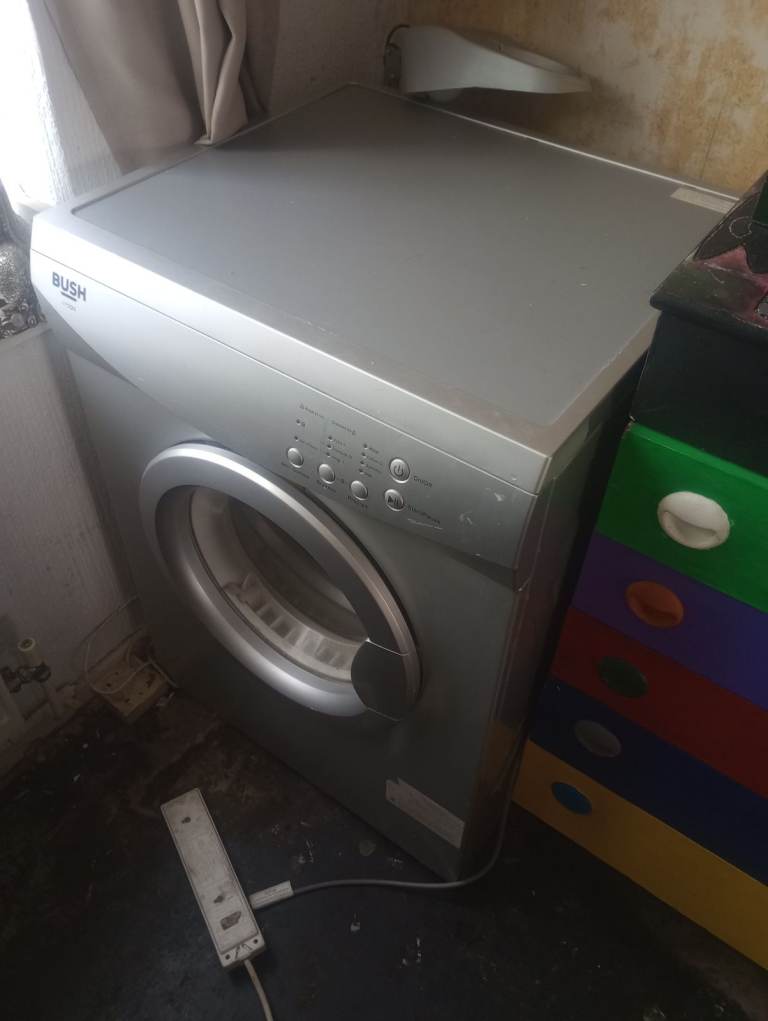 Good Condition Bush Silver Tumble Dryer
