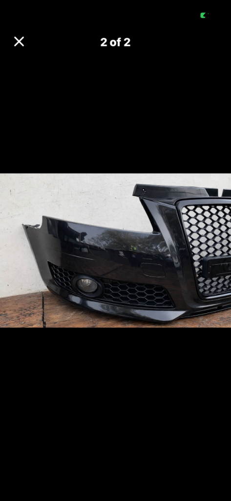Audi S3 front bumper 2012 