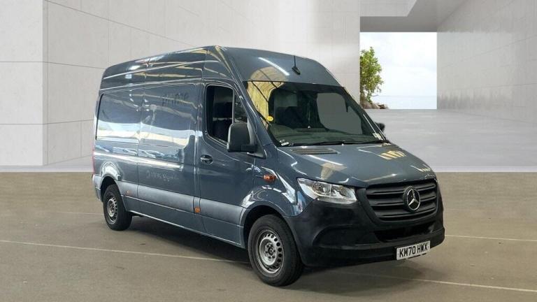 2020 Mercedes-Benz Sprinter 55kWh Progressive Auto FWD L2 H2 5dr 20kW Charger Panel Van Electric ...