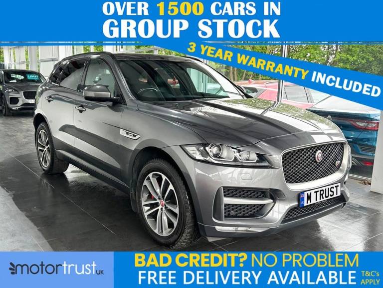 2018 Jaguar F-Pace 2.0 D240 R-Sport SUV 5dr Diesel Auto AWD Euro 6 (s/s) (240 ps) JAGUAR SERVI ES...
