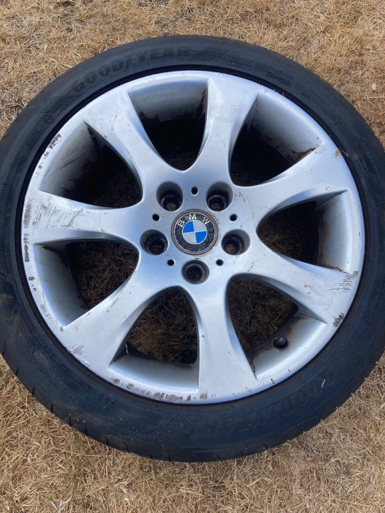 BMW alloy wheel with tyre  