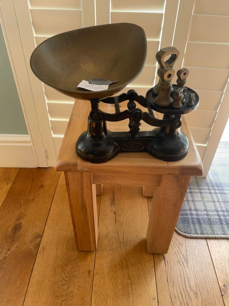The Viking scales and weights