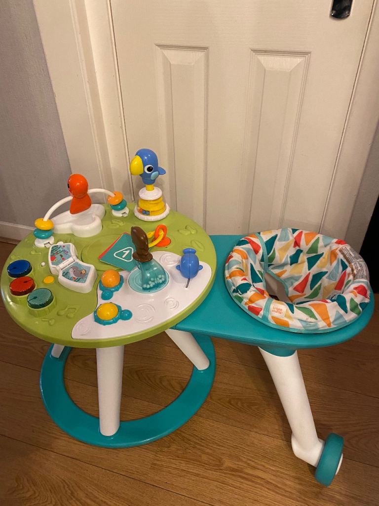 image for Brightstarts baby walker with activity table 