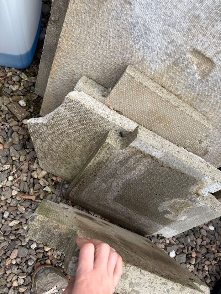 Selection of Grey Patio Slabs – Used Condition