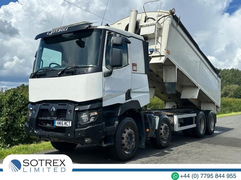 Renault C430 8 X 4 Insulated Alloy Body Tipper
