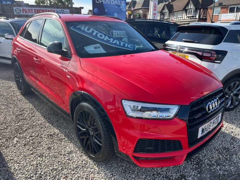 2018 Audi Q3 2.0T FSI Quattro Black Edition 5dr S Tronic ESTATE Petrol Automatic