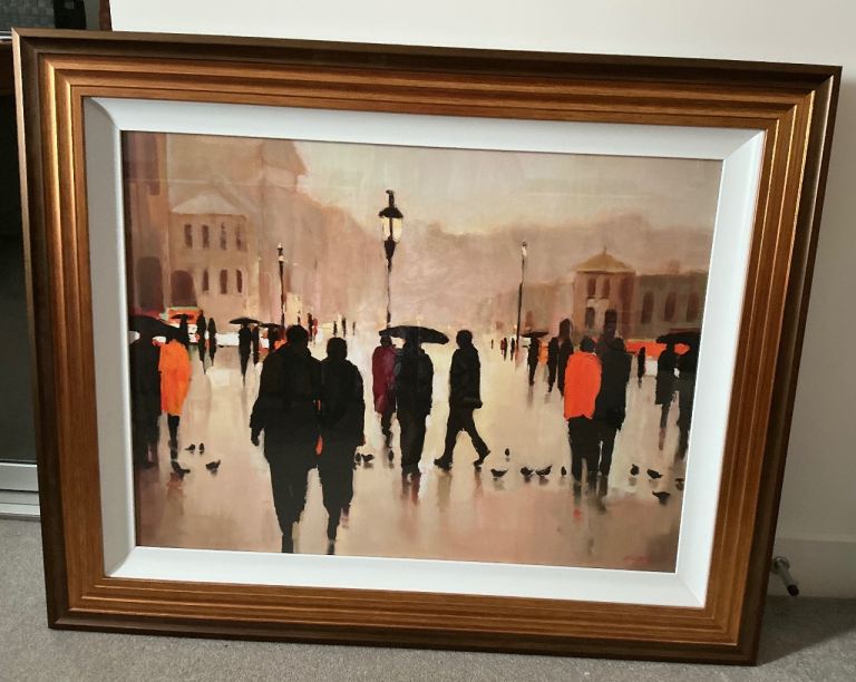 Large Framed Print "Where We Once Walked" - 41” x 33”