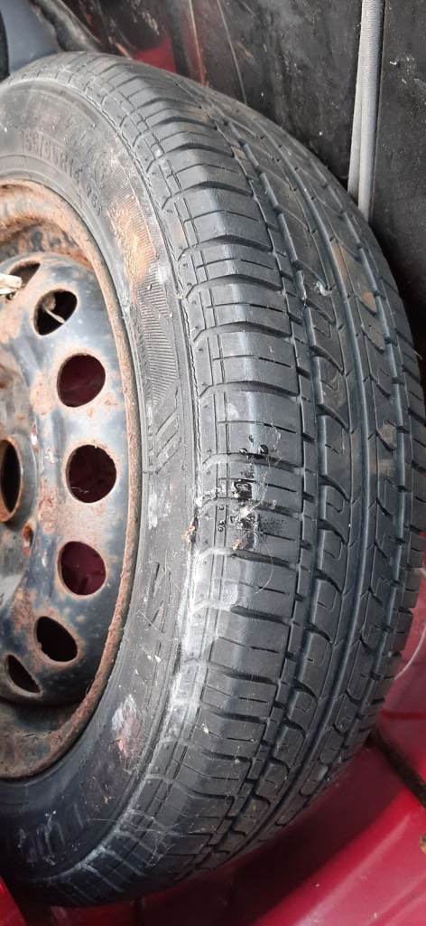 Peugeot 107 Spare wheel and 107 car mats