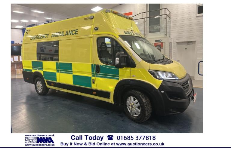 2020 Fiat Ducato 42 MAXI 2.3 MULTIJET 180PS AUTO AMBULANCE / CAMPER (EURO 6). -------------- PANE...