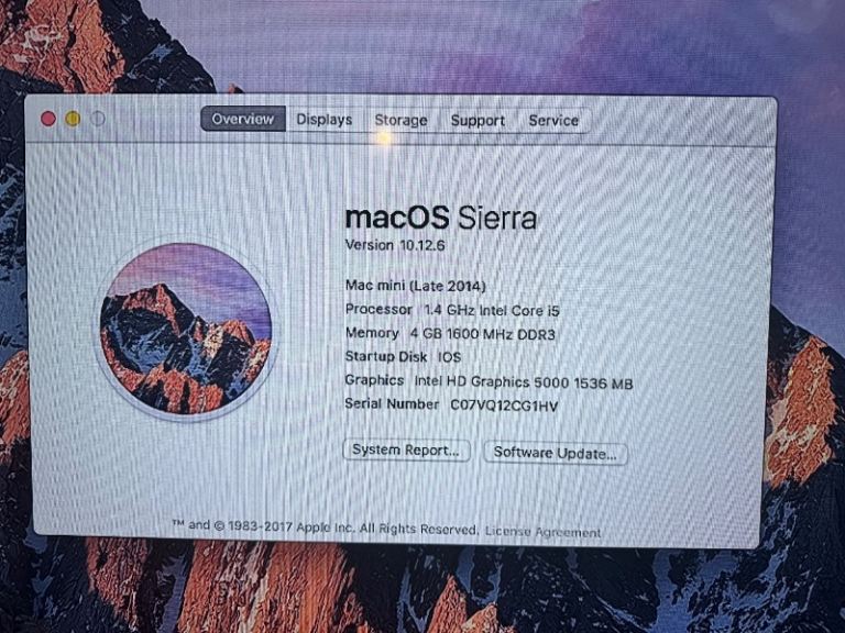 The Apple Mac Mini A1347 (Late 2012)