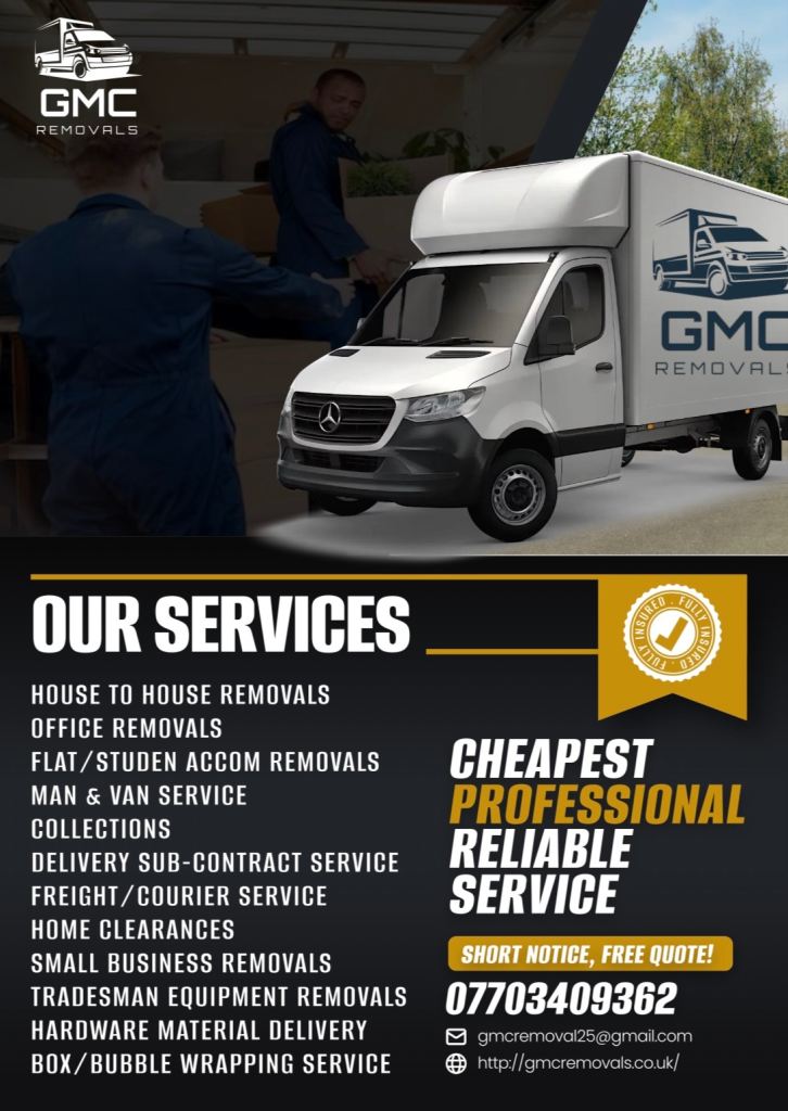 Man with van/house removals/collections