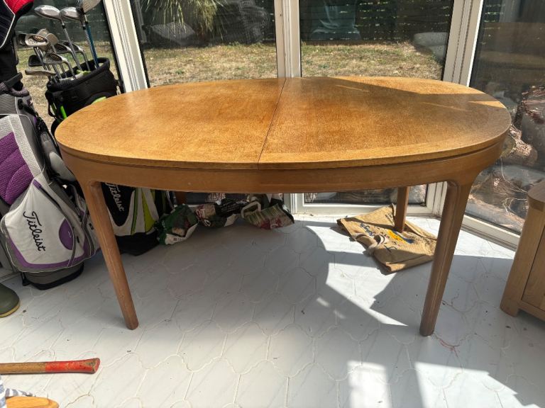 Extendable Wooden Dining Table – Good Condition