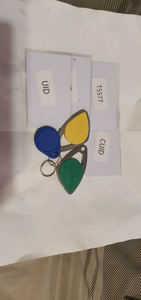 RFID and NFC keys and fobs added/cloned
