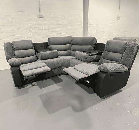 Premium Roma Corner Recliner Sofa & 3-2 Recliner 💎 Luxury Comfort Free Delivery **