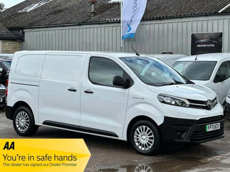 2021 Toyota ProAce 50kWh Icon Medium Panel Van Auto MWB 6dr (7kW OBC) PANEL VAN Electric Automatic