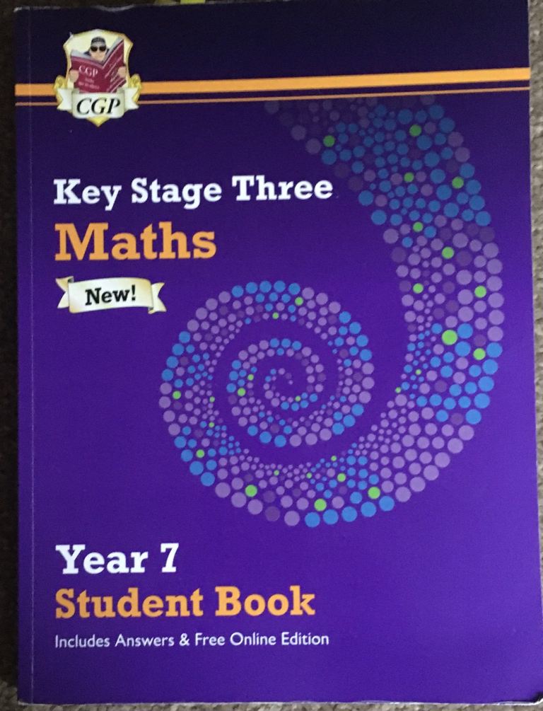 Yr7 Maths text book