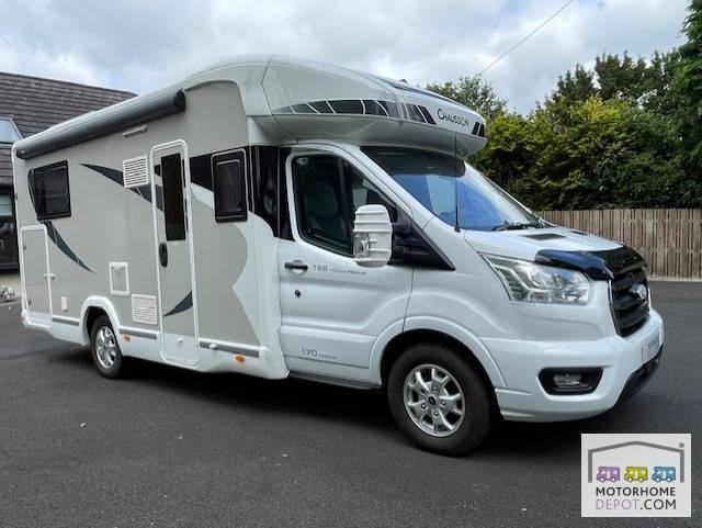 2022 CHAUSSON 788 AUTOMATIC 4 BERTH 4 BELT LOW PROFILE MOTORHOME FOR SALE