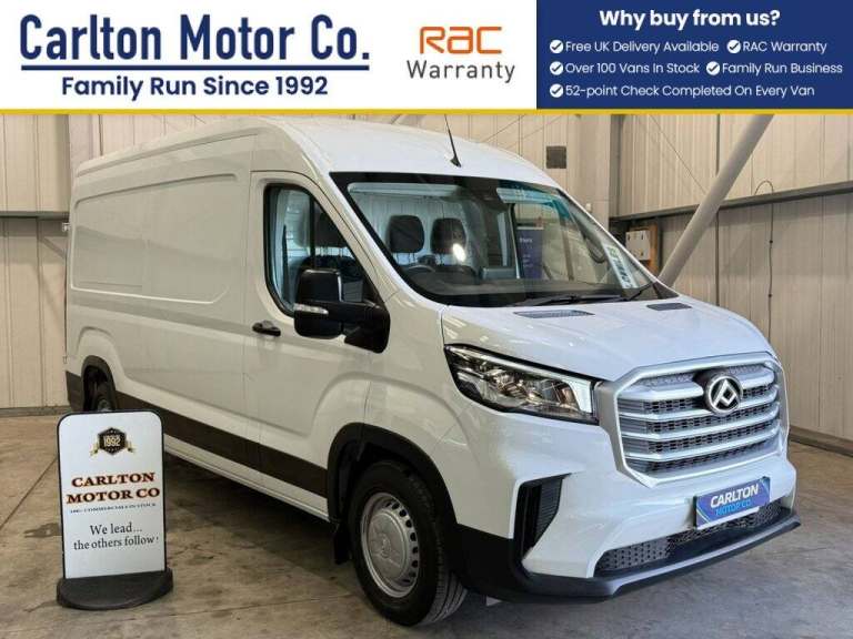 2023 Maxus Deliver 9 2.0 D20 Panel Van 5dr Diesel Manual FWD L3 H2 Euro 6 (s/s) (163 ps) Panel Va...
