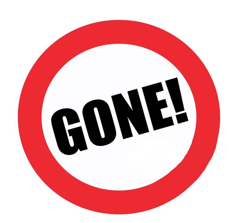**Gone** **Gone**