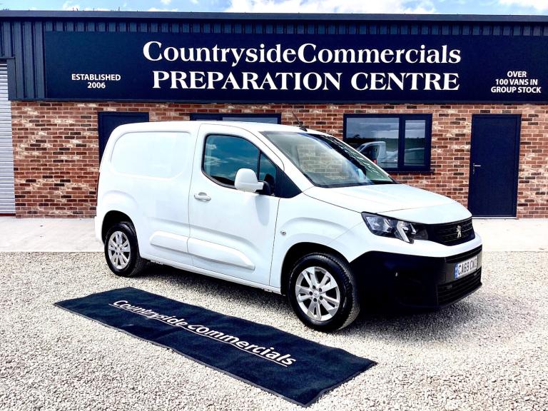 2020 Peugeot Partner 1.5HDI 1000 100BHP ASPHALT VAN / VERY LOW MILES / TOP OF THE POPS SPEC PANEL...