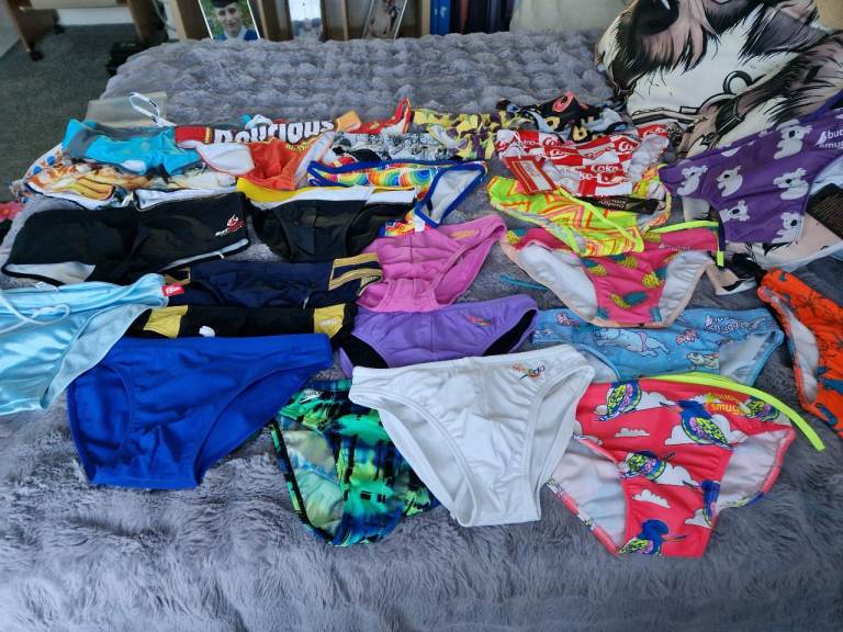 Job Lot of Men's Swim Briefs / Trunks - Various Styles