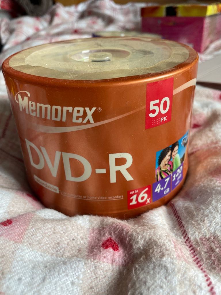 Memorex DVD-R NEW 