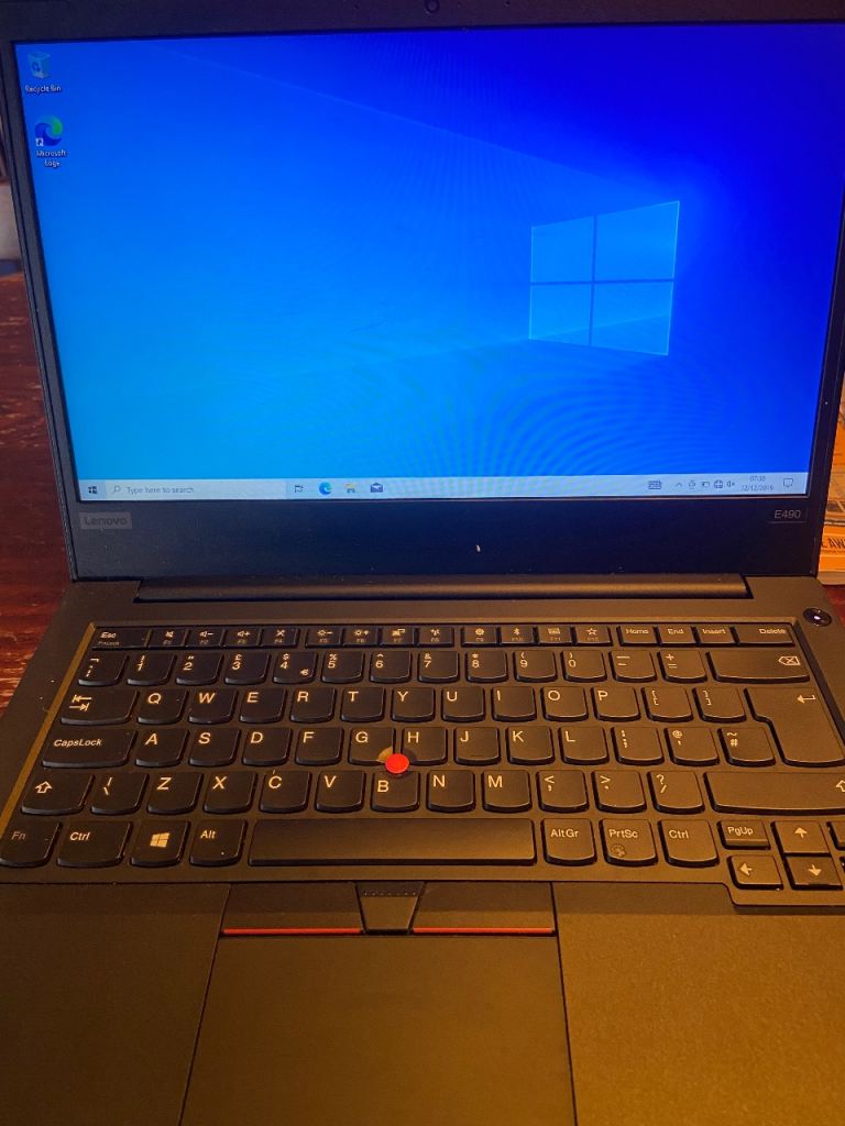 Lenovo ThinkPad E490 Laptop – Windows 10 Home, Good Condition