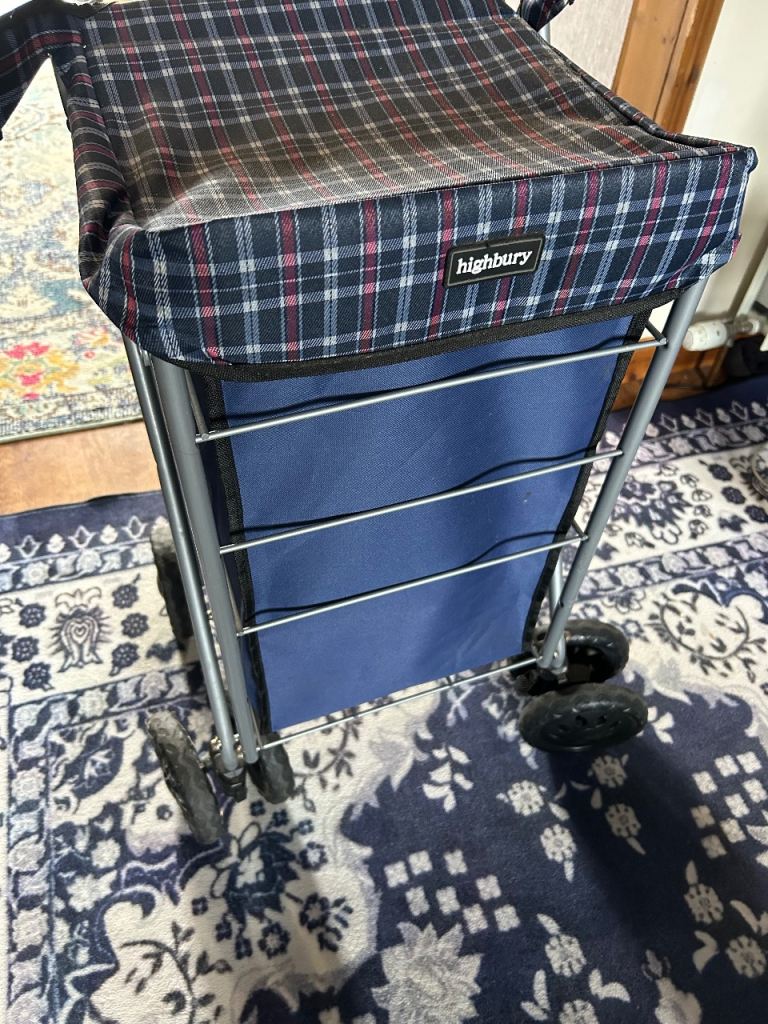 Foldable Shopping Wheel Trolley 