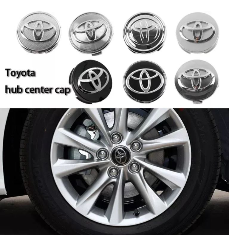 Toyota Alloy wheel hub center caps 57mm or 62mm CAN POST 