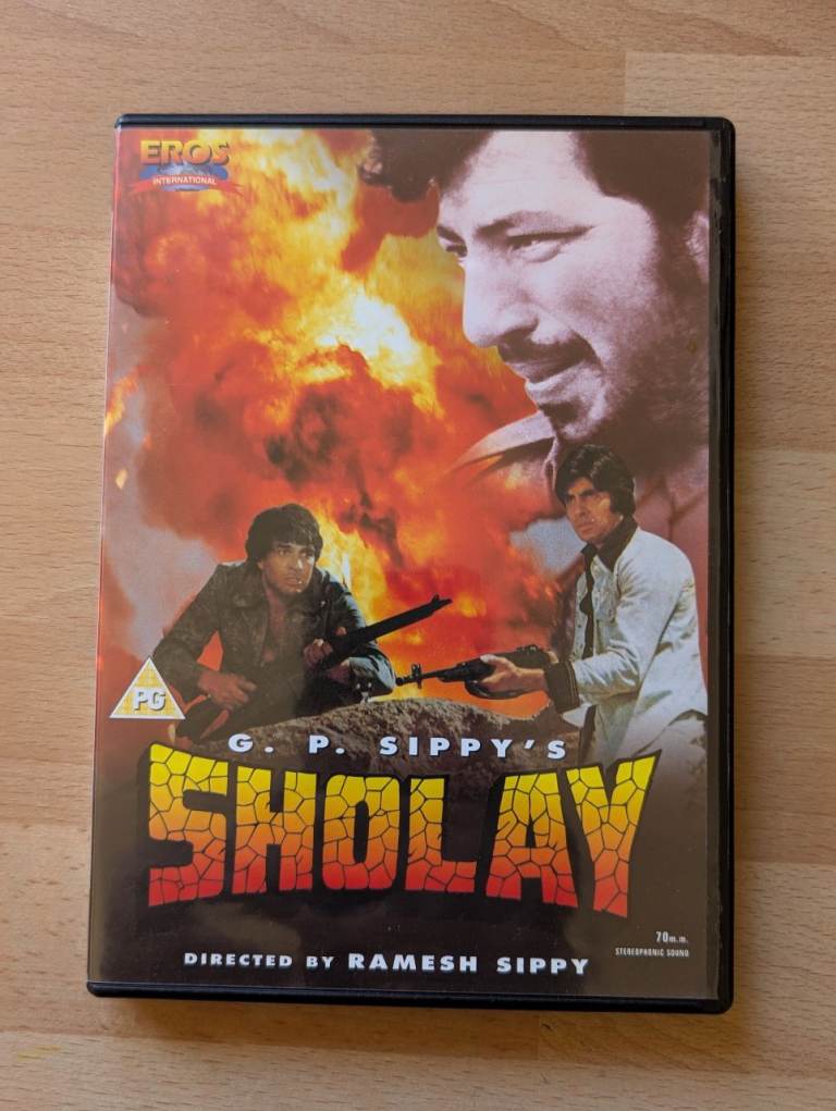 Sholay DVD - Bollywood blockbuster 
