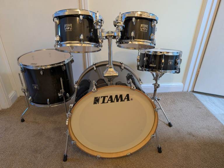 TAMA, 5-piece Superstar Classic Drum Shell Pack, CL52KRS-TPB, 100% Maple Shells, TPB finish