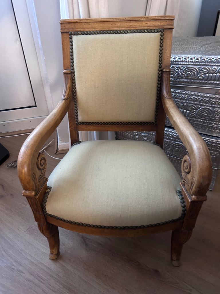 Antique child armchair 