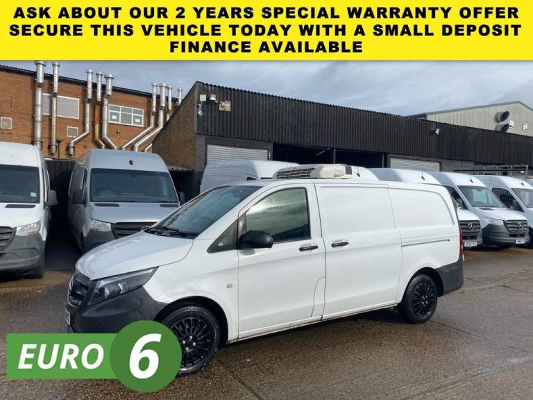 2019 69 MERCEDES-BENZ VITO 2.1 114 CDI PURE RWD L2 LWB 135BHP. EURO 6 ULEZ. AIRC