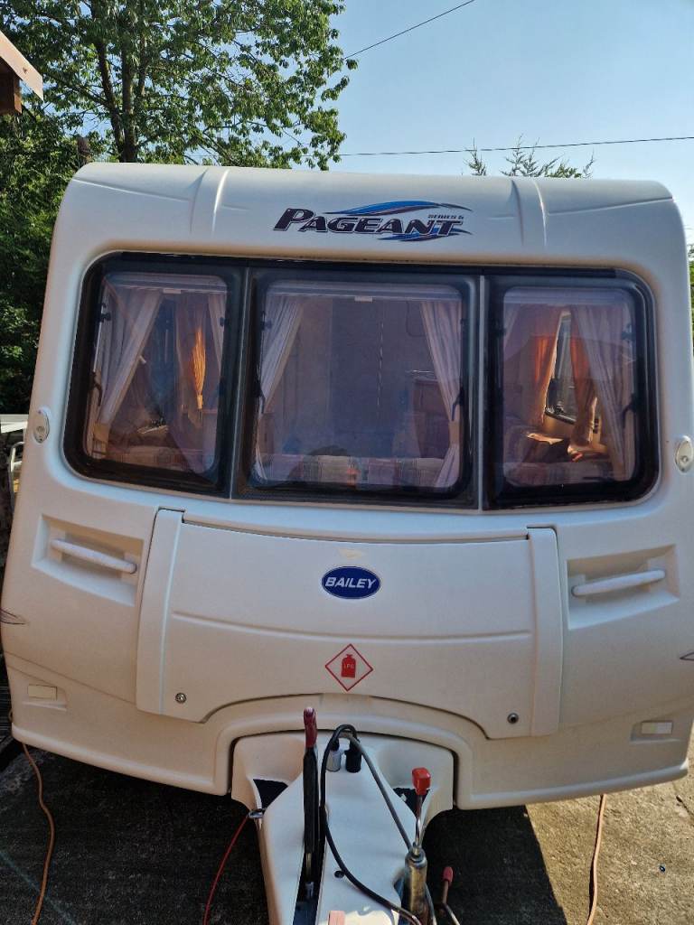 Bailey pageant fixed bed 4 berth