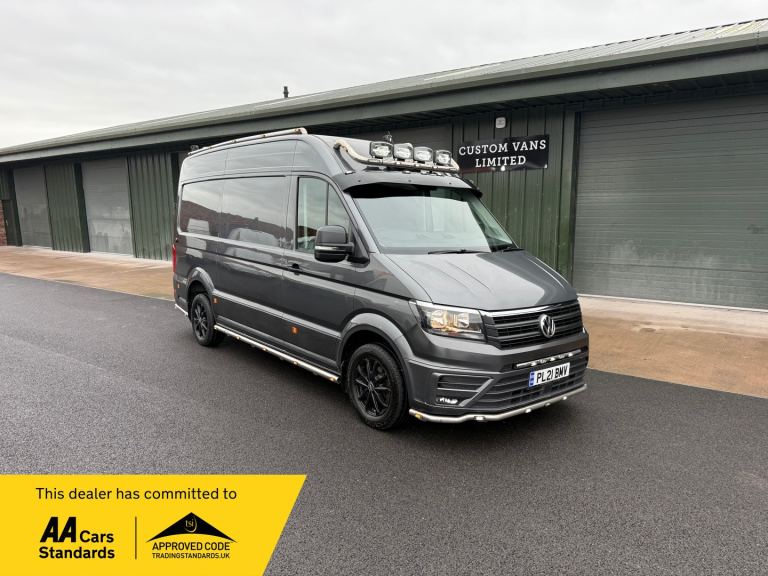VOLKSWAGEN CRAFTER TRENDLINE RWD 2.0TDI 177 MWB GREY EURO 6 ***VAT INCLUDED***