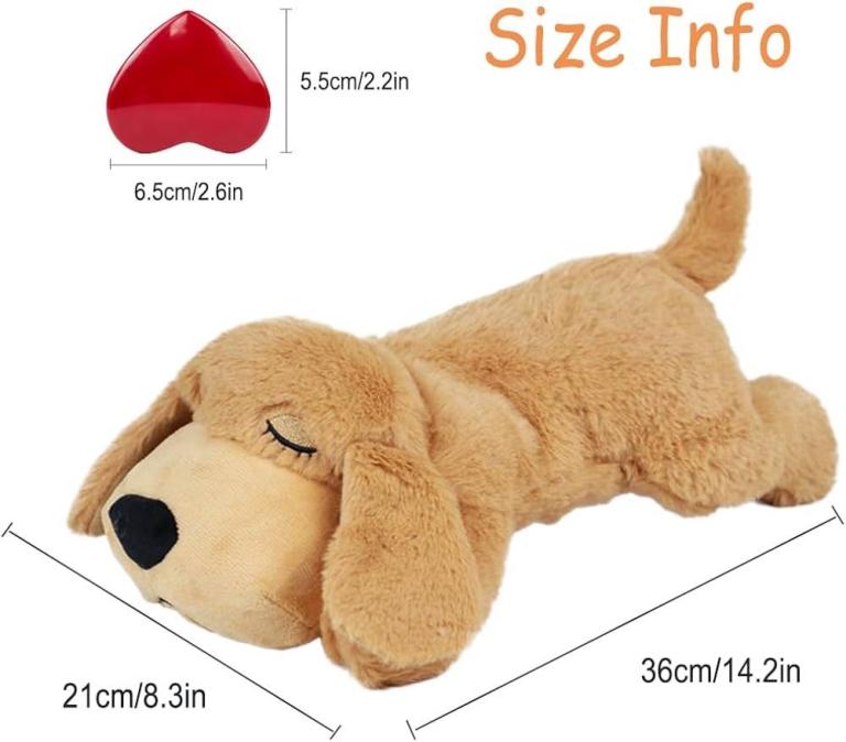 vocheer Puppy Heartbeat Toy, Dog Anxiety Relief Calming Aid NEW IN ORIGINAL PACKAGE