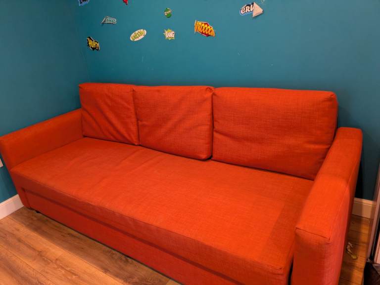 3 seater sofa bed IKEA 