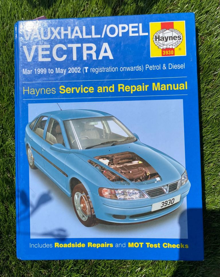Haynes Vauxhall/Opel Vectra Manual (1999-2002)