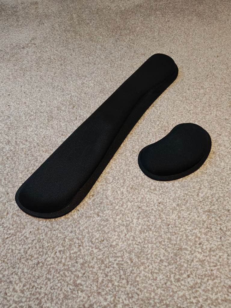 image for Ergonomic Keyboard Wrist Rest Pad Mouse Gel Wrist Rest Support Soft Memory Foam