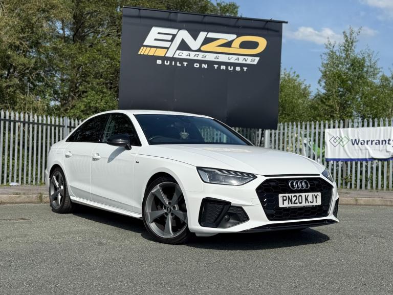 2020 20 REG AUDI A4 2.0 PETROL S LINE BLACK EDITION S TRONIC AUTOMATIC SALOON