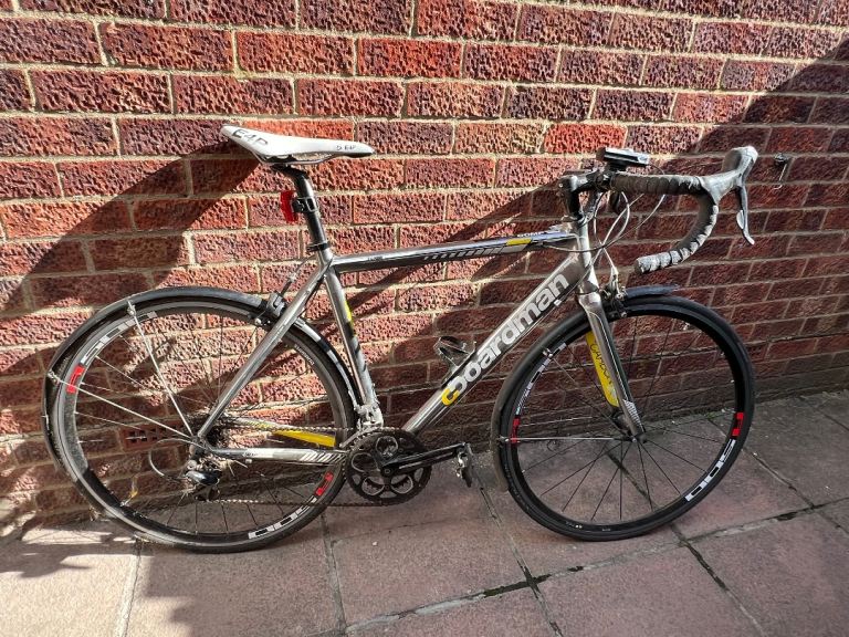 Boardman COMP Road Bike – Silver/Grey, Good Condition