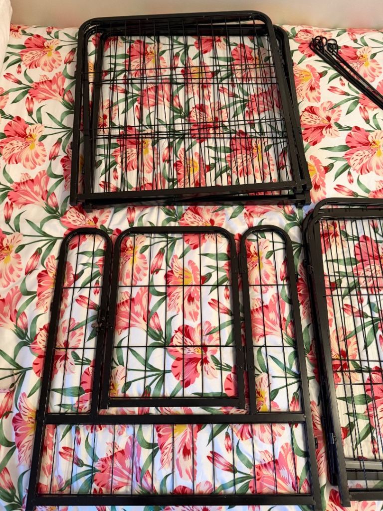8 panel pet play pen