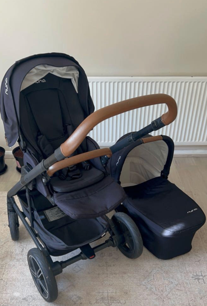 Nuna Travel System in Black – Used for One Child