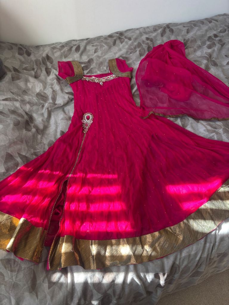 Pink Indian dress 