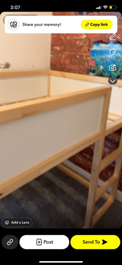 Mini high sleeper bunk bed 