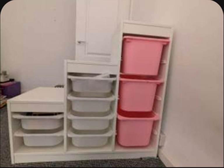 IKEA Kids Toy Storage with boxes 