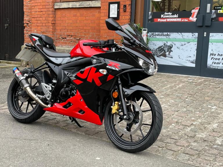 2021 Suzuki GSXR 125 motorcycle in great condition 