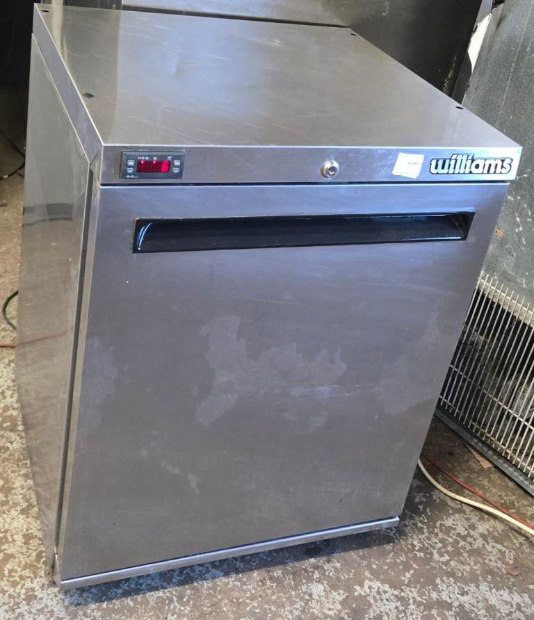 Williams HA135SS 133 Ltr Single Door Undercounter FRIDGE, Catering or commercial Fridge