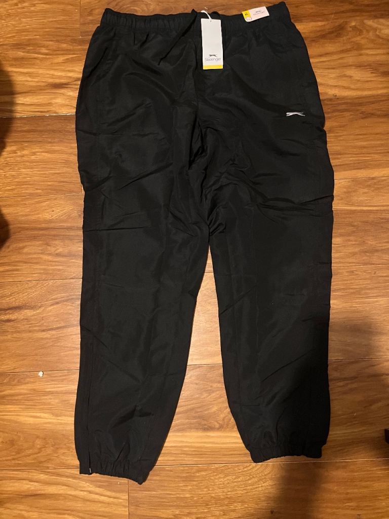 Black Slazenger joggers 