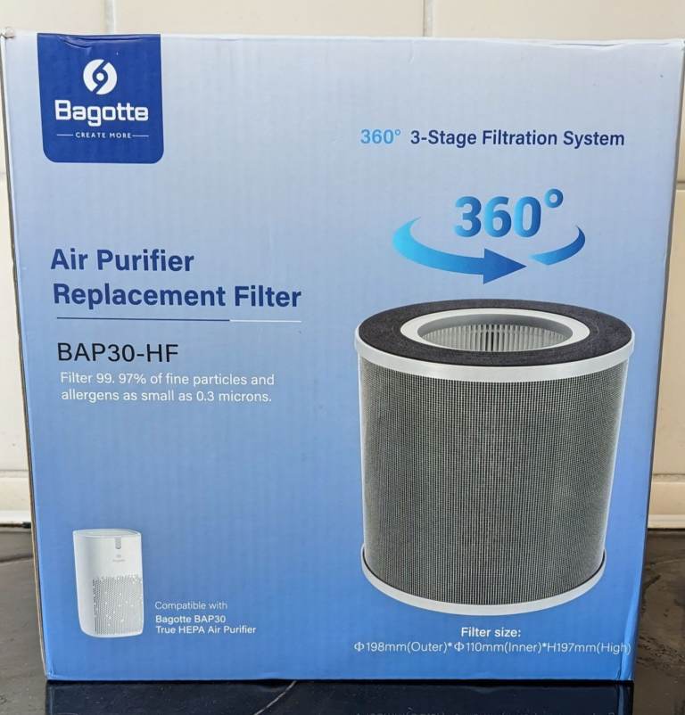 Bagotte BAP30-HF Air Purifier Filter.